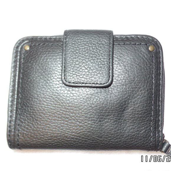 Black Fossil Leather Wallet - Picture 11 of 15